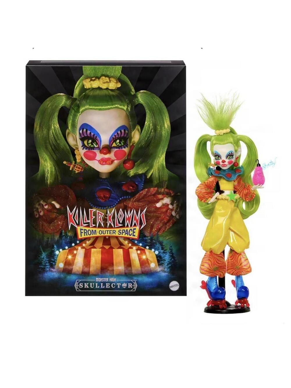 Monster High Skullector Shorty Doll Killer Klowns From Outer Space ✨ PRESALE
